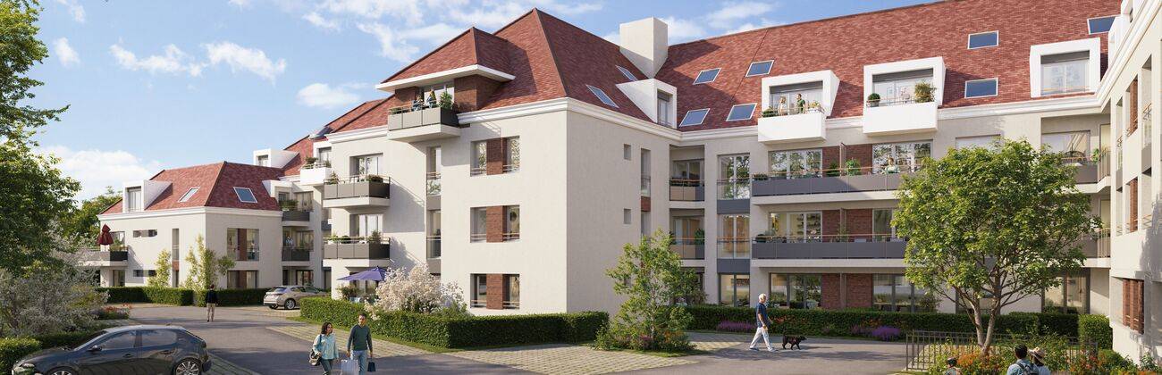 Un programme immobilier neuf réalisé en co-promotion à Cormeilles-en-Parisis.