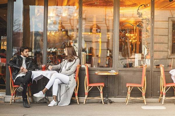 ambiance cafe paris