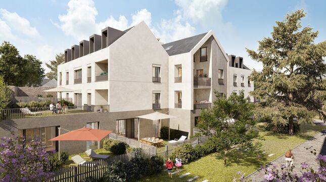 Les logements neufs du Hameau du Rosais, une réalisation du groupe Pichet à Saint-Malo.