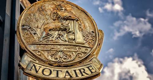 bloc notaire