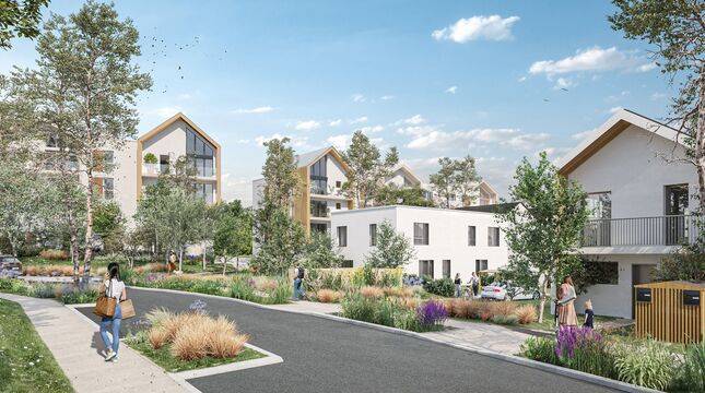 Le Hameau de Luvera, un quartier mixte où la nature reprend sa place.
