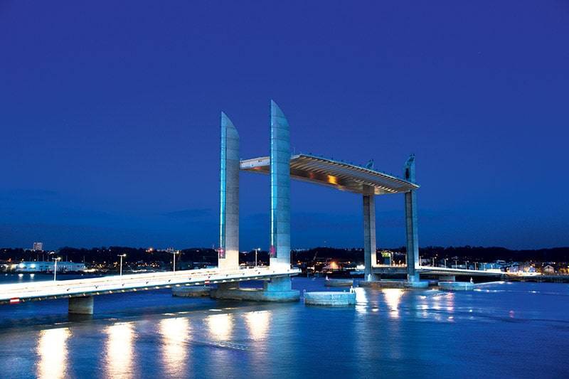 bordeaux pont bassins à flot